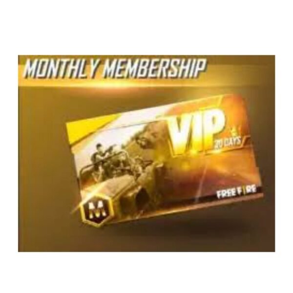 Free Fire Monthly Membership – 2600 Diamond (500+2100 Diamond For 30 Days)